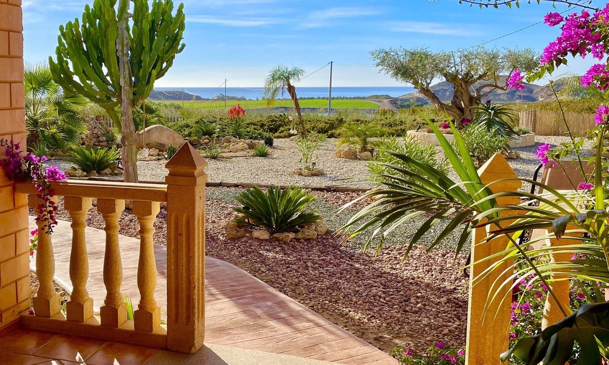 Aguilas Villa | 5mn Beach, Swimming pool, Sea view, Exotic garden, Air-conditioned, Ideal for families.