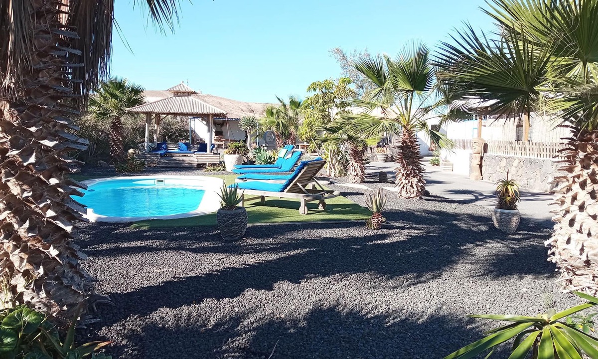 Lajares House | a 2 Minutes de Lajares Grande Maison Familiale Piscine bbq Wifi Fibre Parking