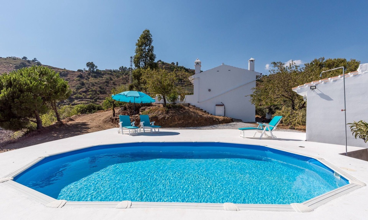 Sayalonga House | Andalusian Home with Pool, Rooftop Terrace "Love under the Stars" & Mountain View