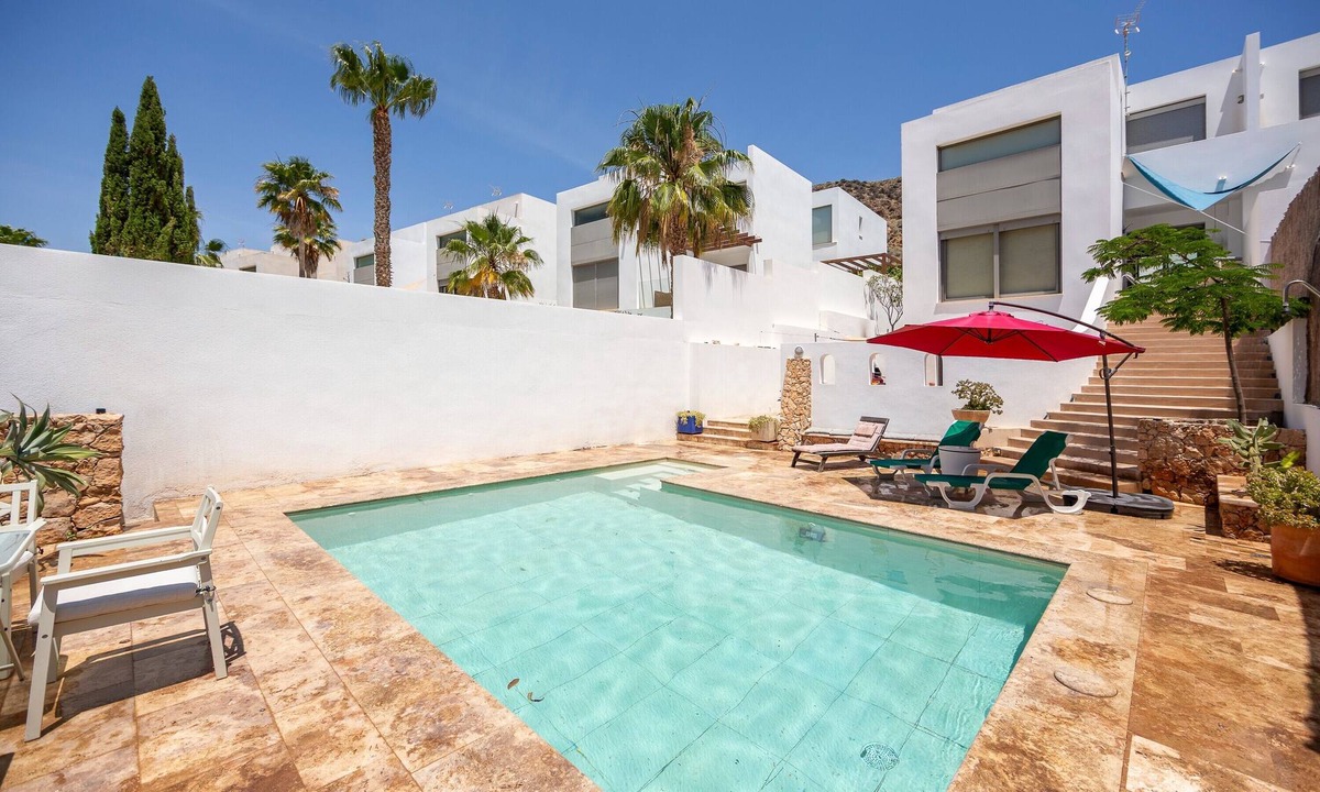 Las Negras Apartment | Apartment 'Casa Azahar' with Private Pool, Wi-Fi, and Air Conditioning