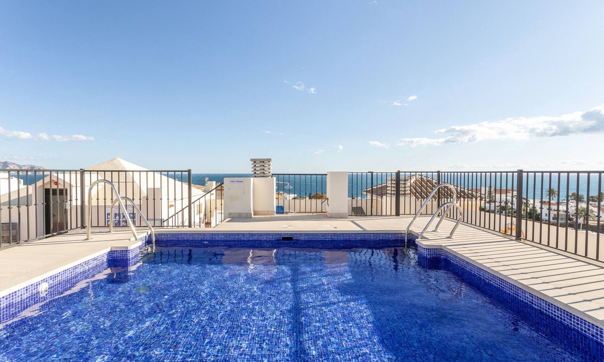 Nerja City Centre Apartment | Apartment 'Luxury CARABEO 2000 2-1' with Pool, Garden, Wi-Fi & A/C