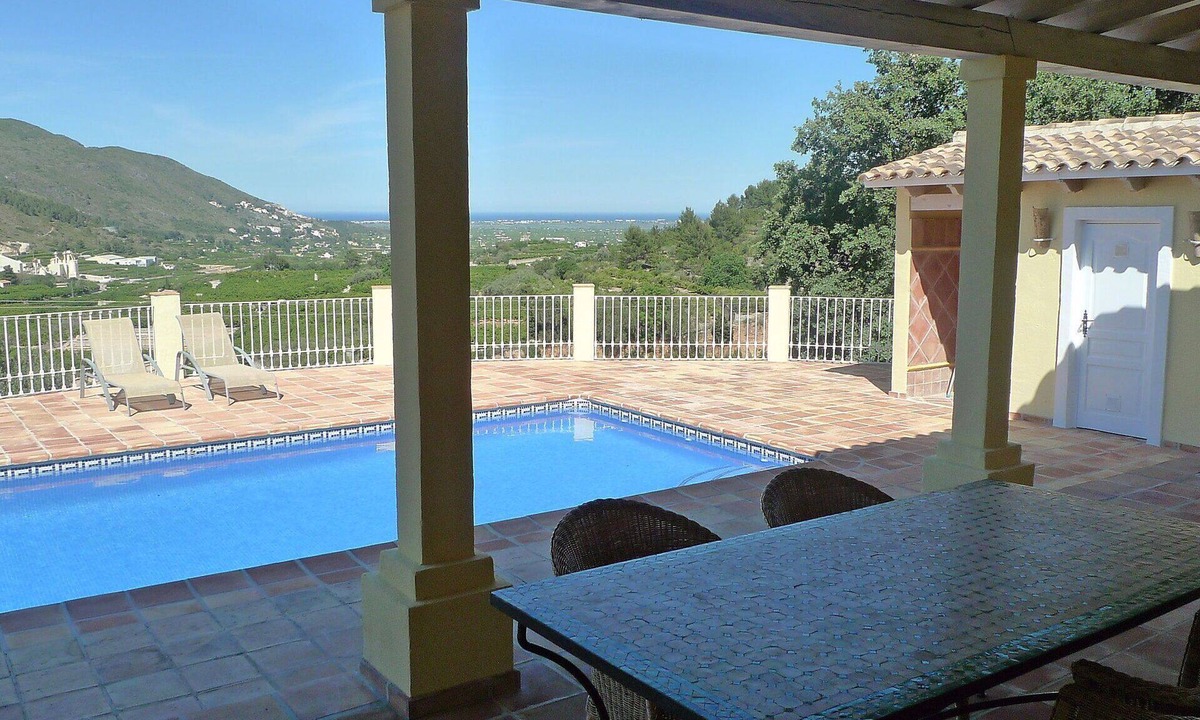 Adsubia House | Beautiful private villa for 6 guests with A/C, WIFI, private pool, TV, terrace and panoramic view