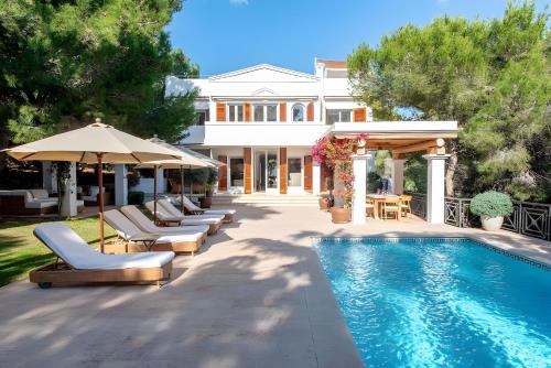 Sant Josep de sa Talaia Villa | Beautiful Sea View Villa Minerva