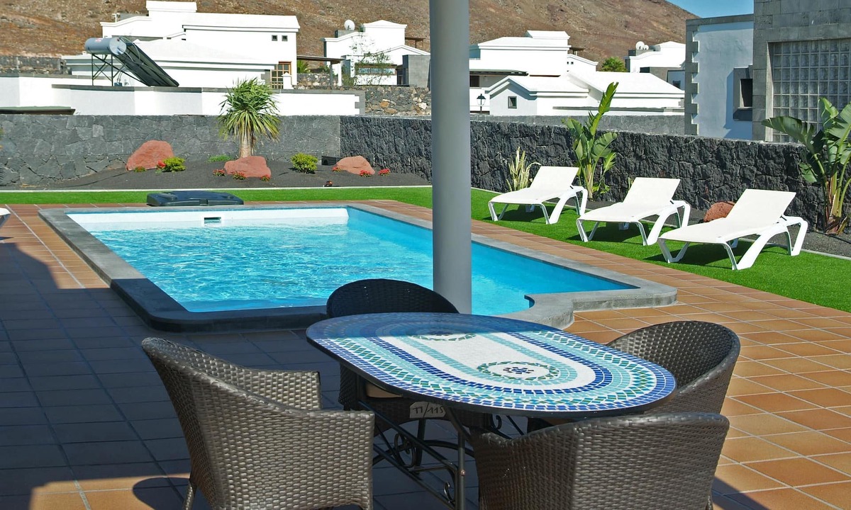 Playa Blanca Villa | Beautiful villa with private pool, see views, gamesroom with pool table and BBQ