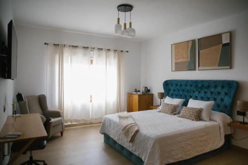 Puerto del Rosario Apartment | Blue Petrol Room - Ocean Double Private Suite in Villa Barbuja