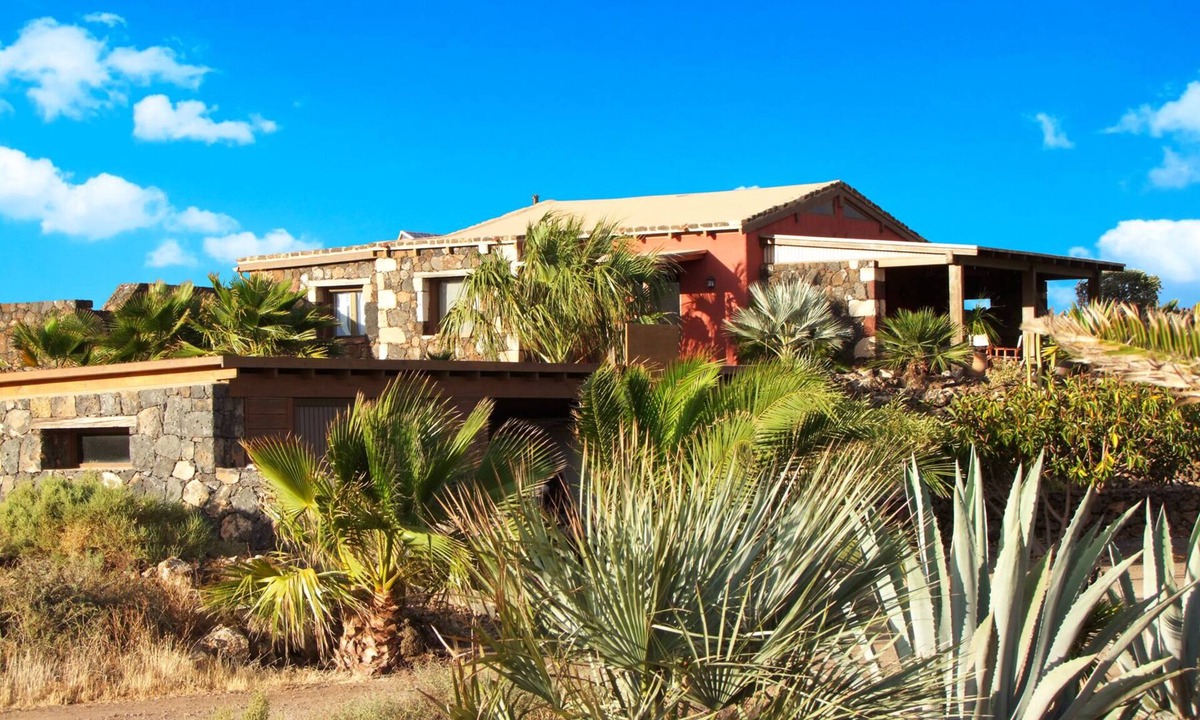 Lajares House | Casa el Campo, Jardin Exotique, vue Panoramique, Wifi