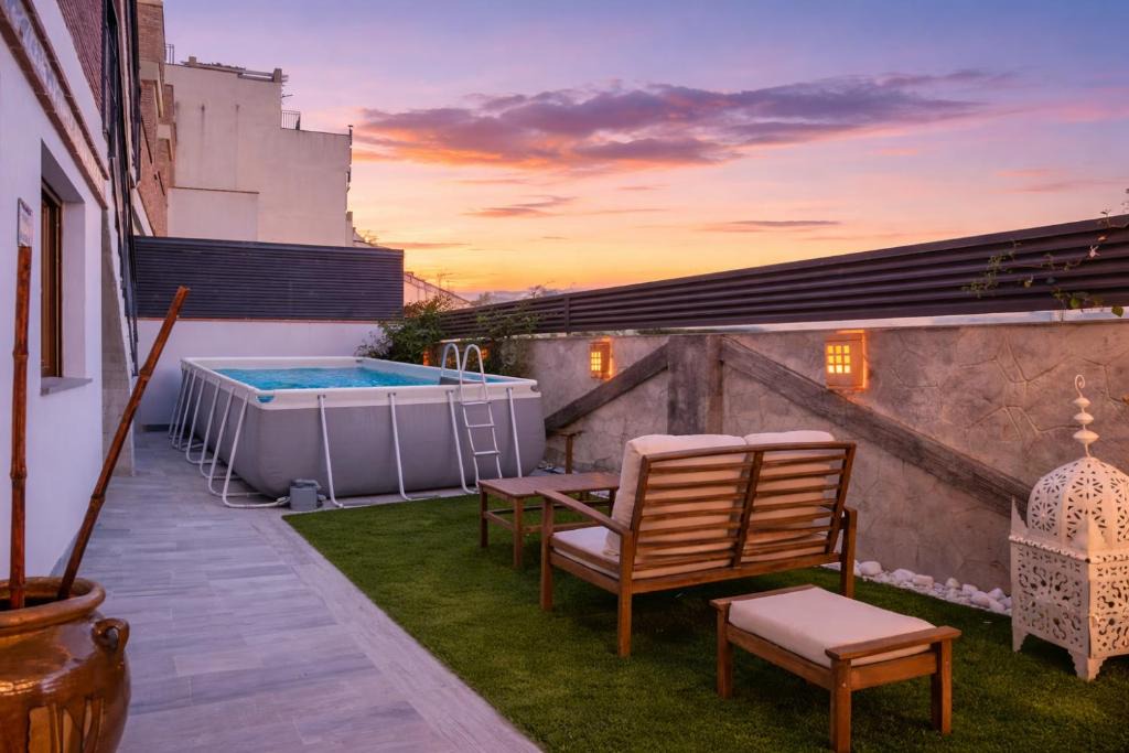 Alfacar House | Casa Peñalisa con Piscina, Barbacoa, vistas a Granada y Sierra Nevada