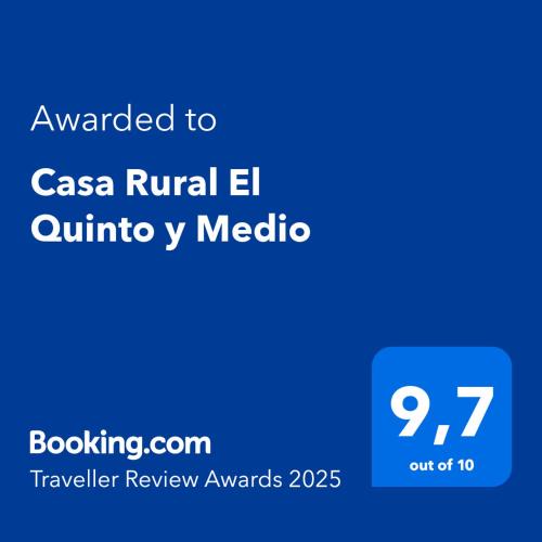 Valdelacasa de Tajo House | Casa Rural El Quinto y Medio *