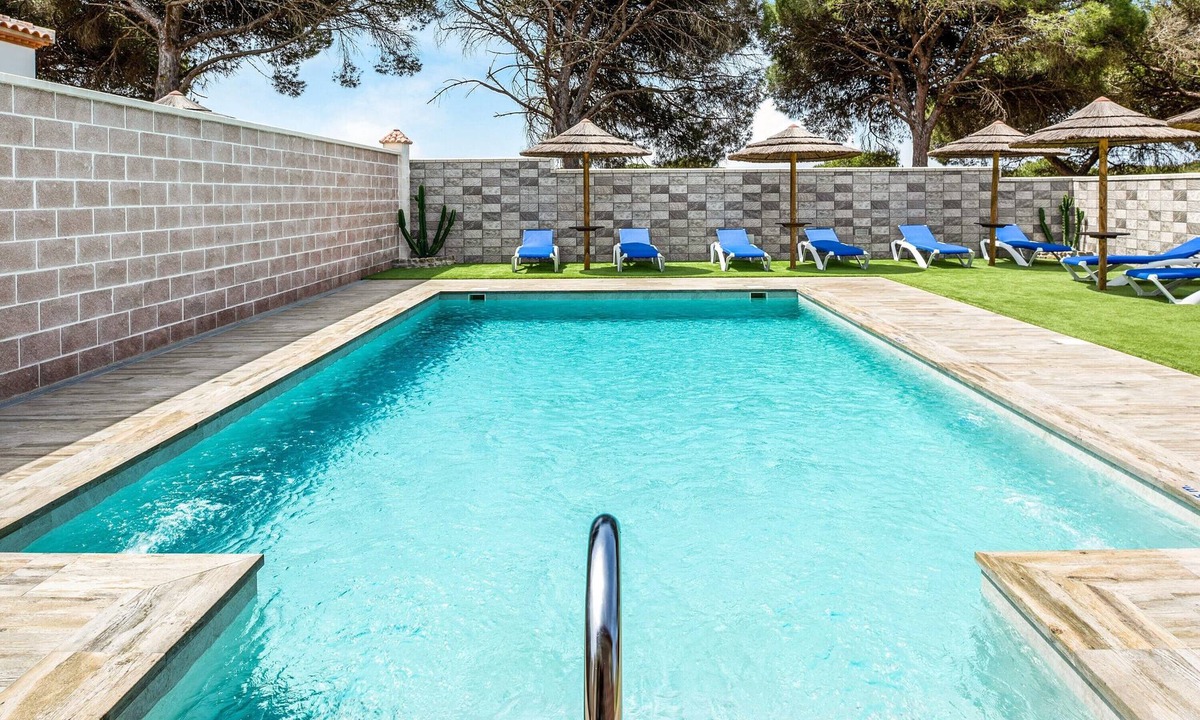 Los Canos de Meca House | Casa Torre de Meca 3 with Shared Pool, Terrace and Garden