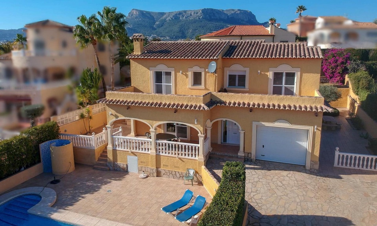 Calpe Villa | Chris- large, private pool, several terraces, WIFI gratis!