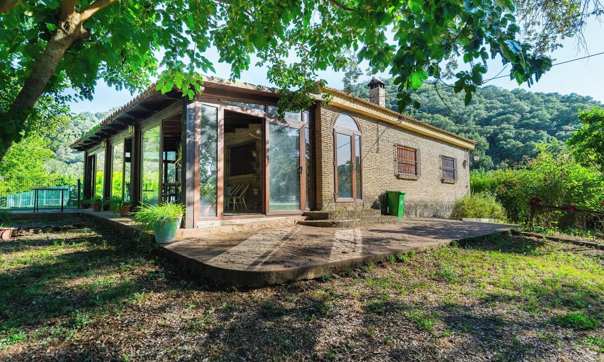 Cazalla De La Sierra House | Country House 'Ribera Del Hueznar' with Mountain View, Private Pool and Private Terrace