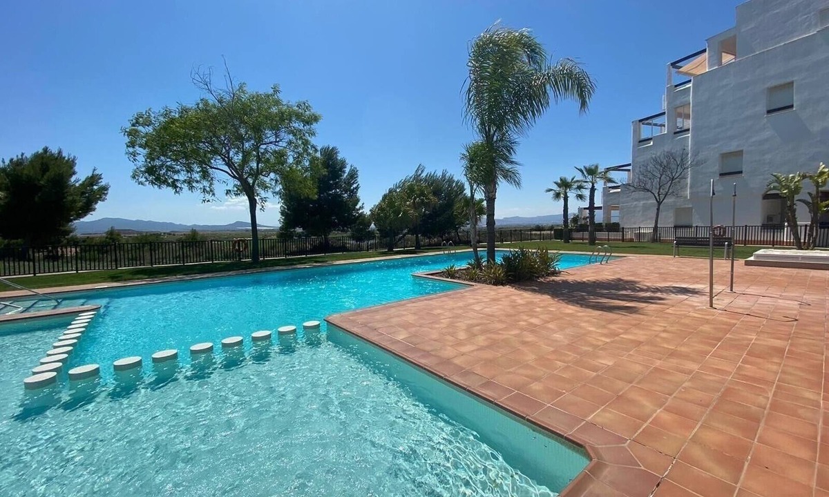 Alhama de Murcia Apartment | Apartment 'Luxury with Stunning Views' with Mountain View, Pool, Terrace & Garden