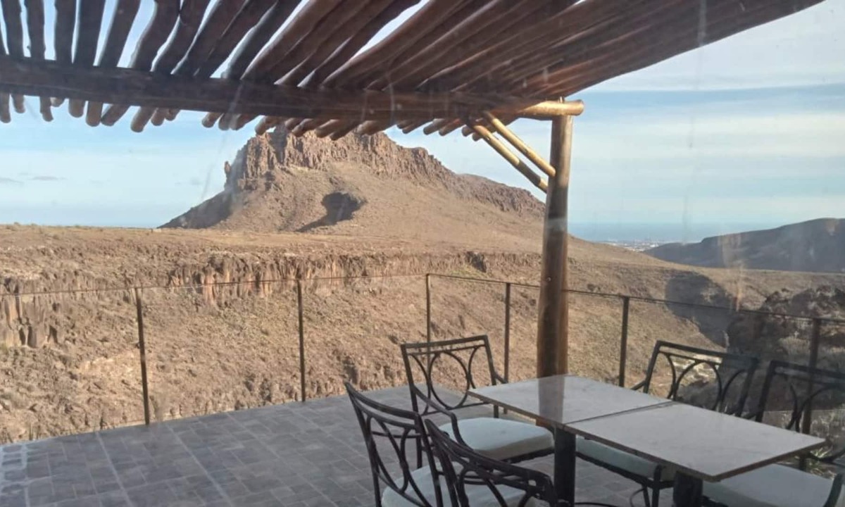 Aguimes Villa | 'Finca Fani 1 with Studio' with Sea View, Mountain View, Pool, Wi-Fi, Terrace & Garden