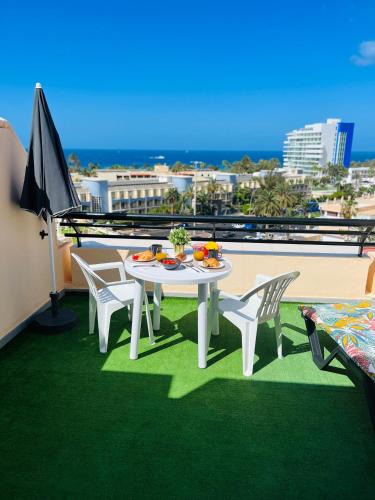 Morro Jable Apartment | Las vistas Sea View Apartment terraza & playa 3 min