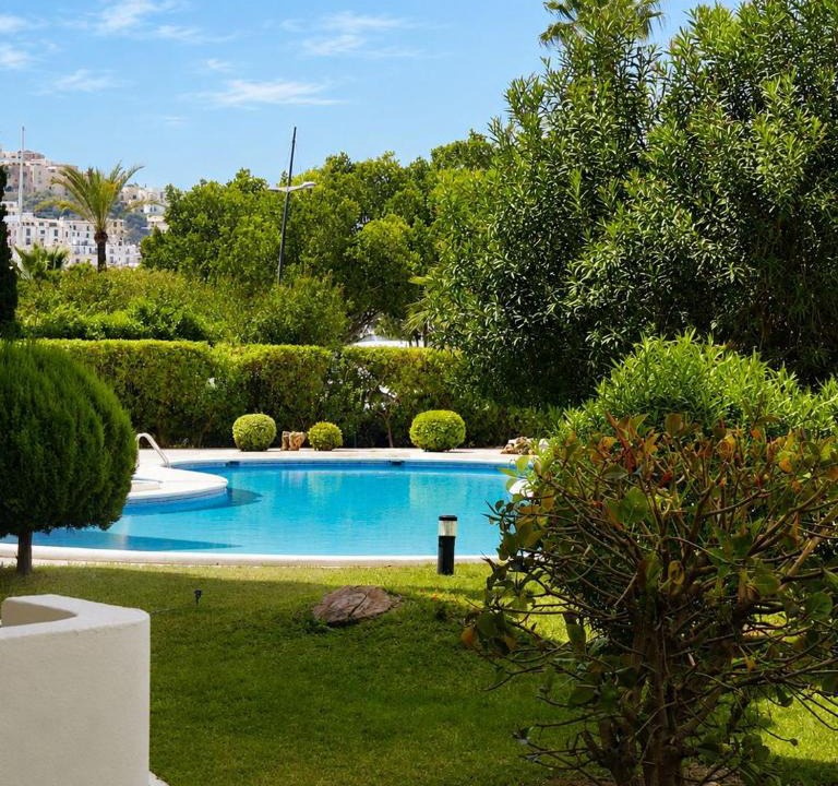 Talamanca Villa | Magnífico apartamento en el puerto de ibiza with pool