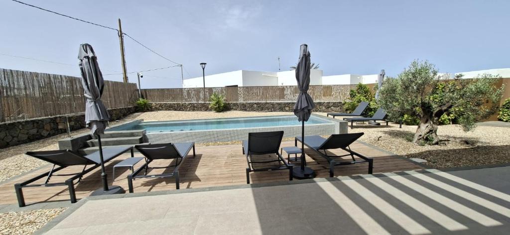Lajares Villa | Natural Beatriz Luxury Villa Baby Package Included