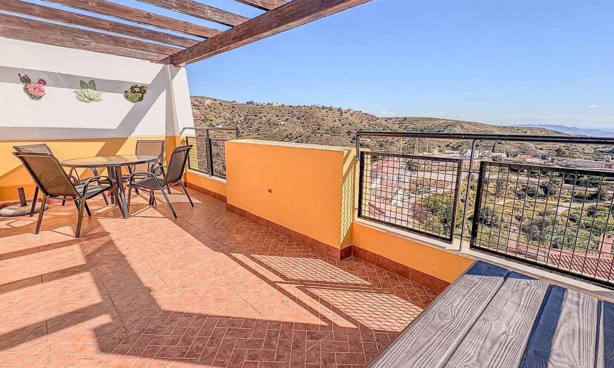 Bedar Apartment | Panoramic Sea Views & Large Terrace near Mojácar