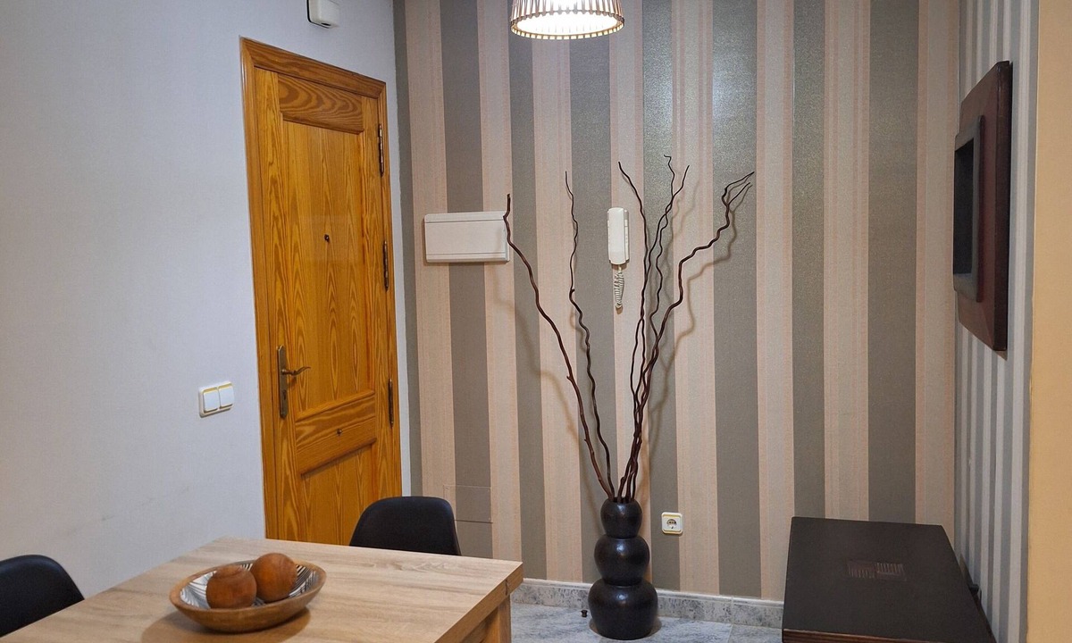 Retamar Apartment | Playamar Retamar, is in first line of beach, urbanization with swimming pool.