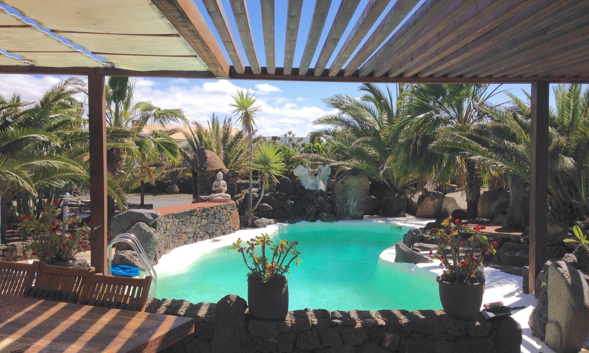 Lajares House | rockstones house . .