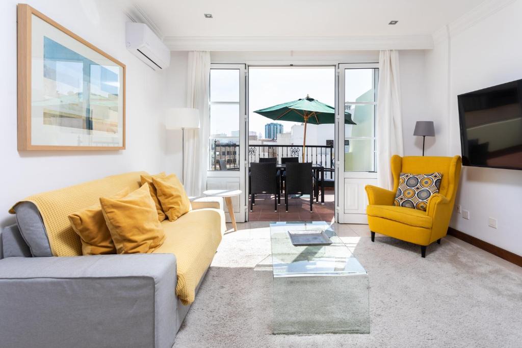 Arrecife Apartment | Rooms & Suites Terrace 3A - Central Arrecife, Lanzarote - Free Parking