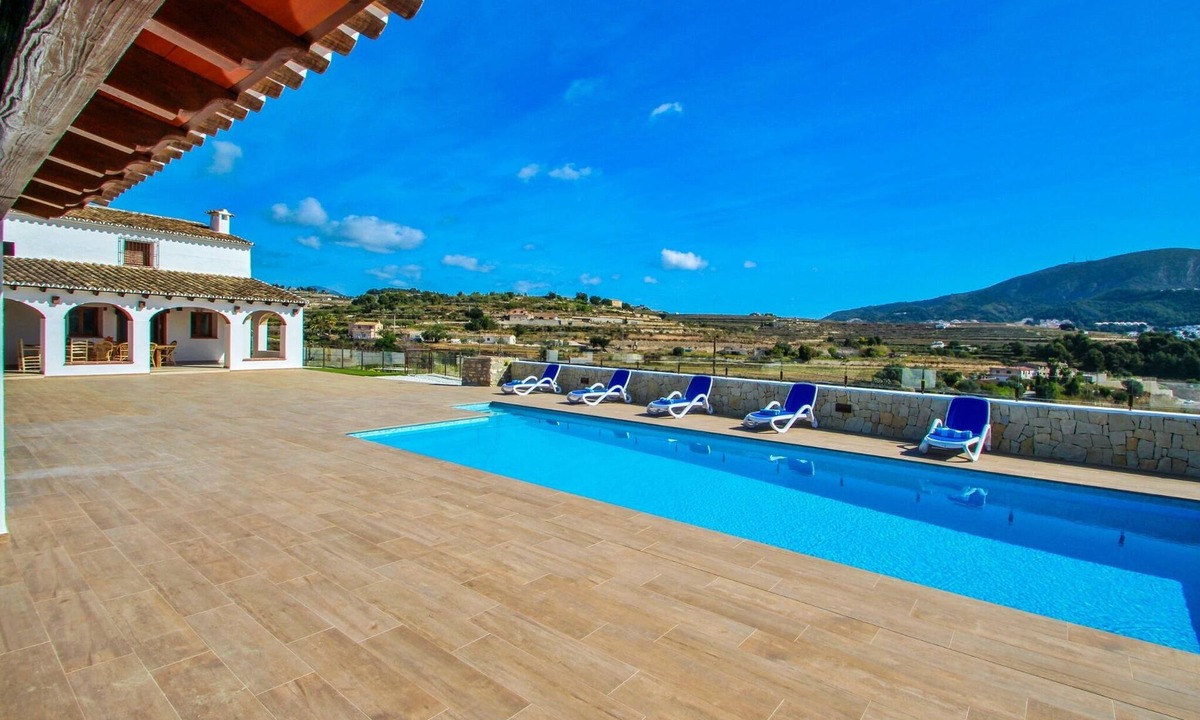 Benimarco Villa | Rosalia - holiday home with panoramic view and private pool in Teluda