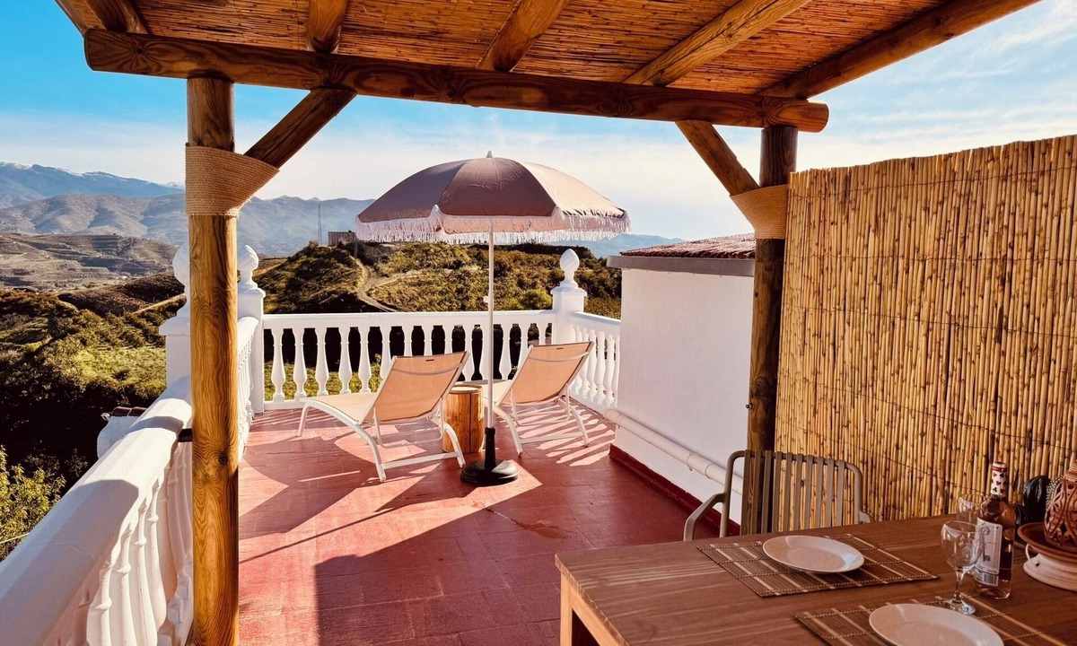 Velez-Malaga Apartment | Spacious studio with private terrace and panoramic views at Casa Bambú