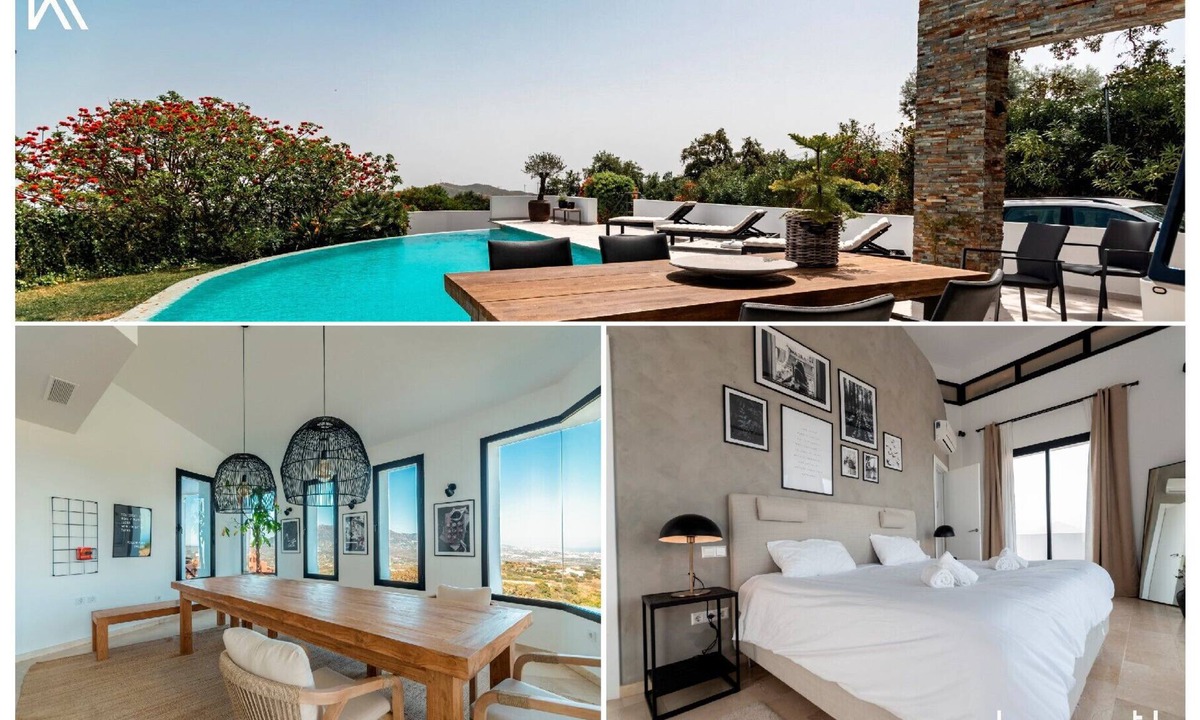 Ojen Villa | Spectacular villa, with infinity pool and sea views, in Ojén, Marbella