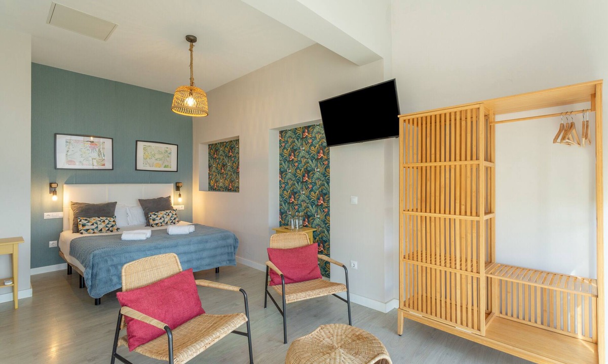 Santa Brigida Apartment | 'Villa bandama golf Agaete Suite-01' with sea views, Wi-Fi and air conditioning