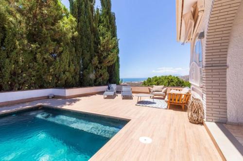 Rincon de la Victoria House | Villa con Piscina y vistas al mar