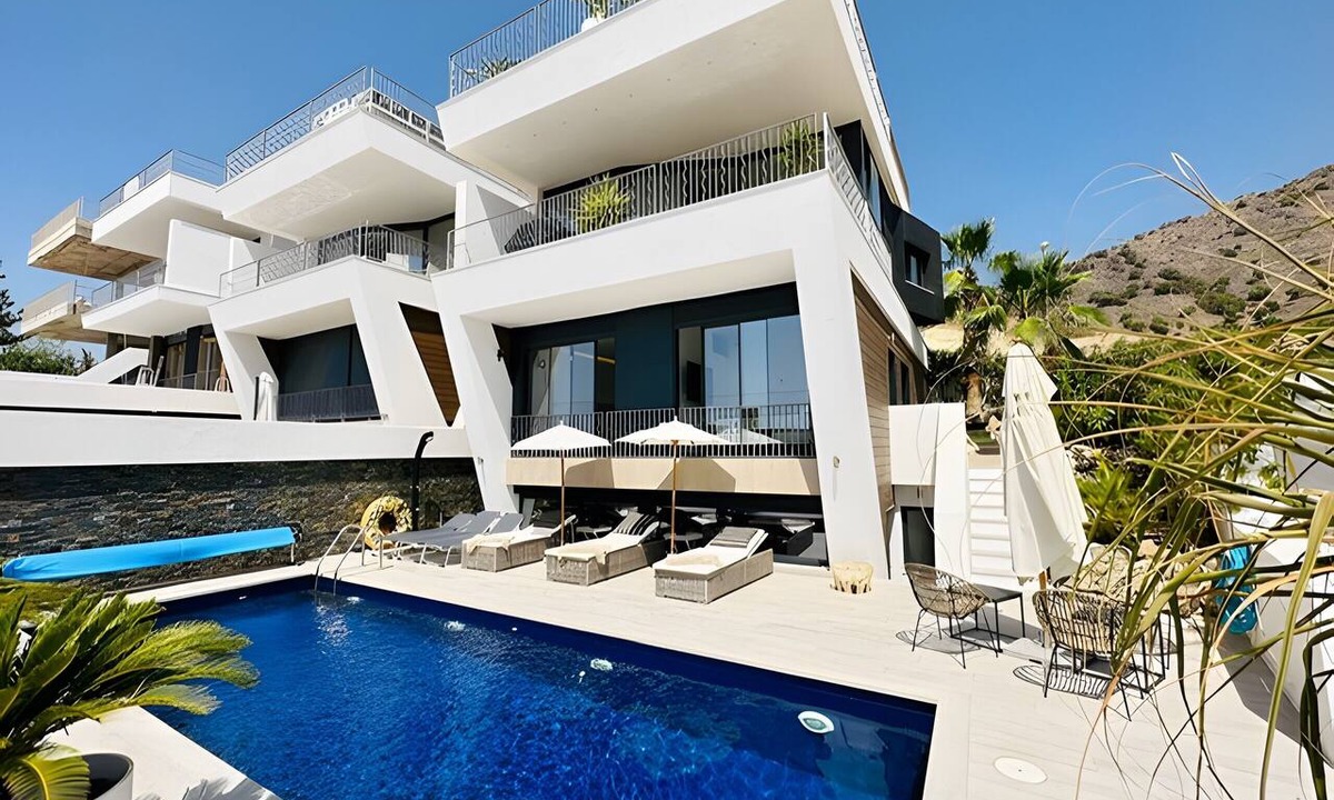 Nerja Villa | Villa 'Luxury Modern Sea View Nerja' with Sea View, Wi-Fi and Air Conditioning