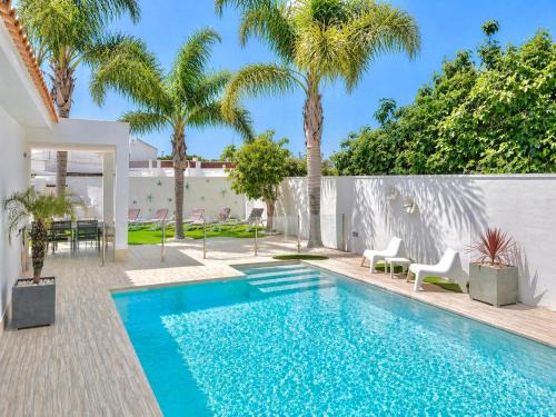 Barrio Nuevo Villa | Villa MARABÚ,piscina privada en Conil de la Frontera