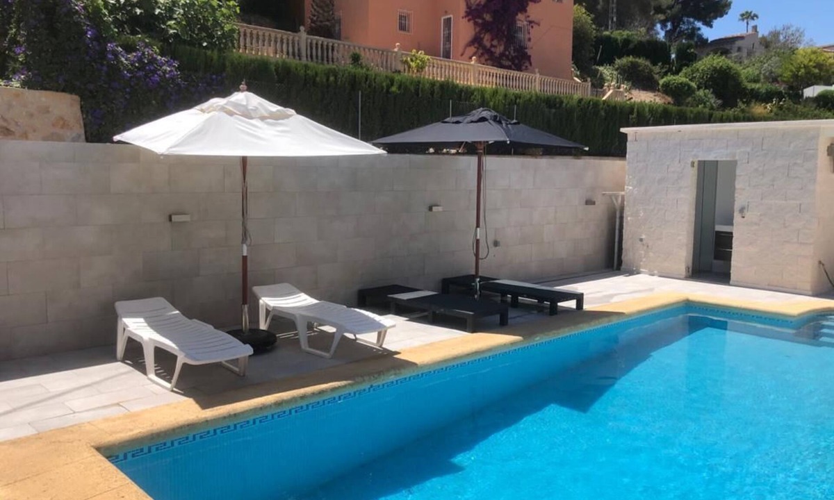 Urbanitzacio la Fustera Villa | villa with private heated pool+jacuzzi in La Fustera - Calpe 800 m from beach