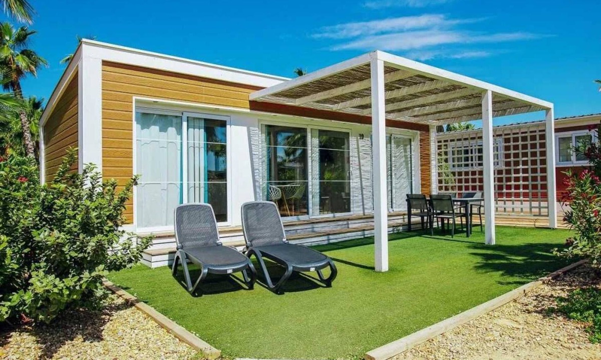 Crevillente House | ZEcamping 5* familial parc aquatique locatif TV LV 33m2 5 pers