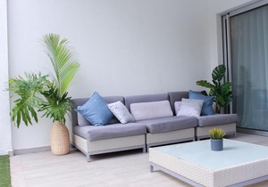 Ocean Garden Suite 03 con jardín privado
