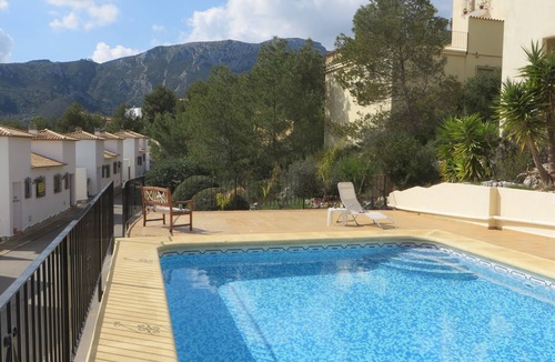 Adsubia Villa | 2 Bed Villa, Shared Pool, Wi-Fi, Aircon, Amazing views down valley to Sea