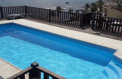 Villaricos Apartment | 2 Bedroom Air-conditioned Apartment With Roof-top Pool And Sea Views