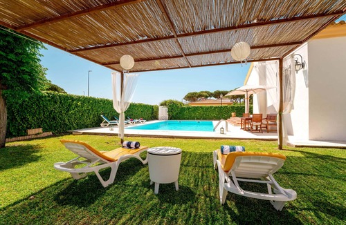 Isla Cristina Villa | 5-Bedroom Villa with Private Heated Pool, Garden in Islantilla, Costa de la Luz