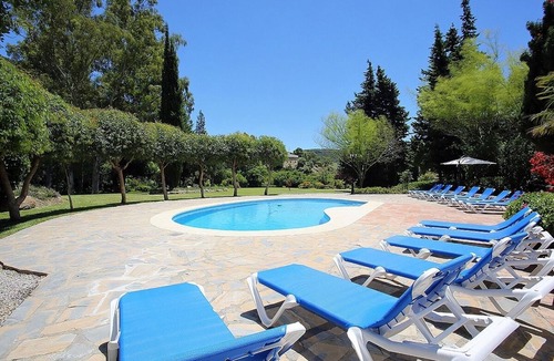 Casares Villa | 7 Bedrooms ,Heated Swimming Pool, Outside Spa, Sauna, Outside Bar,Fireplace