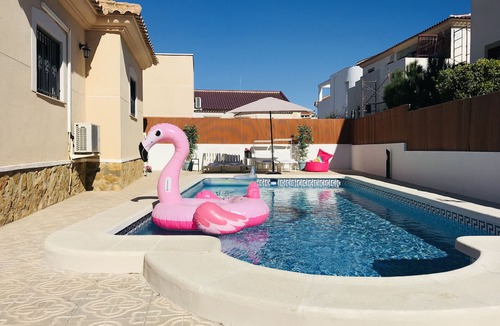 San Fulgencio Villa | 8-person spacious villa with private terraces and large pool 'Casa Viva La Vida'