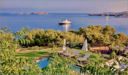 Sant Josep de sa Talaia Villa | Amazing Ibiza Villa Can Icarus 6 Bedrooms Perched On A Cliff Overlooking The Beach Of Cala Moli San Jose