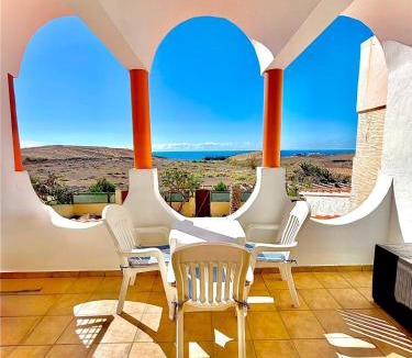 La Pared Apartment | Apartamento con terraza y vistas al mar - petfiendly
