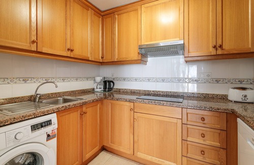 Santa Pola Apartment | Apartment 'Carmela En Santa Pola' with Balcony, Wi-Fi and Air Conditioning