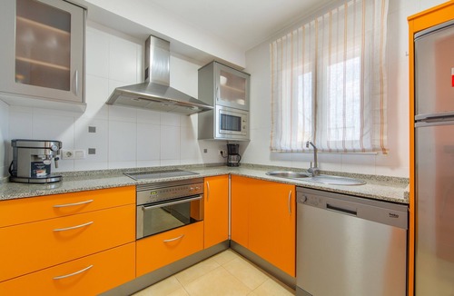 Palomares Apartment | Apartment 'Dúplex Olalla Playa' with Sea View, Wi-Fi and Air Conditioning