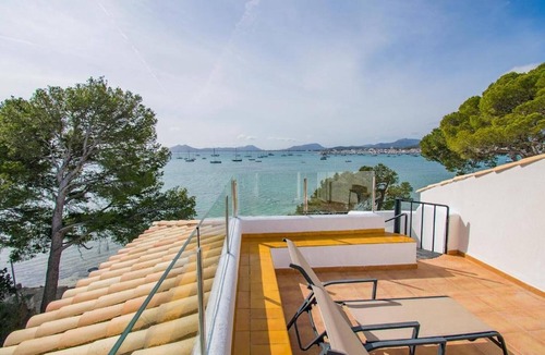 Puerto de Pollensa Apartment | Apartment Isabela 2A 3 habitaciones con ático with Sea View, A/C, Wi-Fi & Terrace