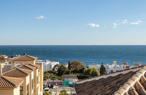 Nerja City Centre Apartment | Apartment 'Luxury CARABEO 2000 2-1' with Pool, Garden, Wi-Fi & A/C