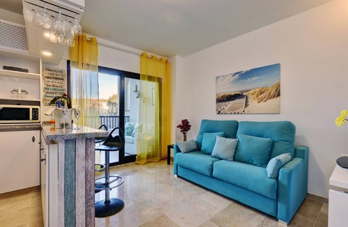 Cabrita Apartment | Apartment 'Marina de la Duquesa 805' Close to the Beach with Pool