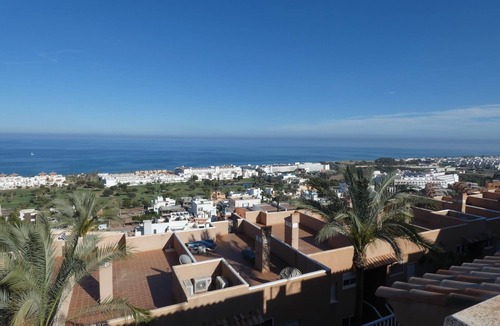 Mojacar Apartment | Apartment 'Marina Golf' with Sea View, Wi-Fi and Air Conditioning