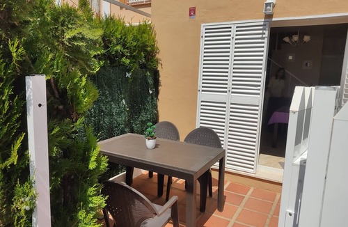 Islantilla Apartment | Apartment 'Mirador Del Golf' with Shared Pool, Private Terrace and Wi-Fi