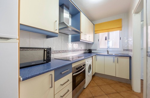 La Isleta del Moro Apartment | Apartment 'Paraiso Escondido, 1 Linea De Playa' with Sea View, Wi-Fi and Air Conditioning