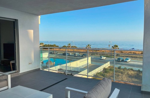 Torrox Costa Apartment | Apartment "Sunset Duna Beach" with Sea View, Wi-Fi, Balcony & Terrace